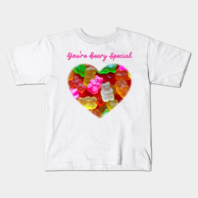 You Are Beary Special Gummy Bears Self Love Self Care Kids T-Shirt by SilverLake